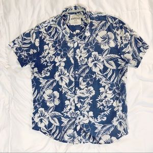 Aeropostale | Light Blue Hawaiian Shirt